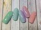 ホームネイルサロン 戸田 ミハ フルーラ(Home Nail Salon Mija Flura)の写真/カラフル縦グラシンプル可愛い!マグネット新色有♪ナチュラルで可愛いネイルOK!ワンホンネイルが得意!