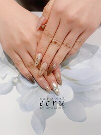 シェルのニュアンスネイル