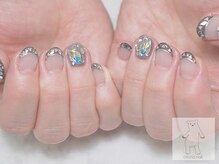 オトナネイル(otona nail)/ガラスフレンチネイル