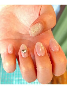 マグネット&ハートネイル