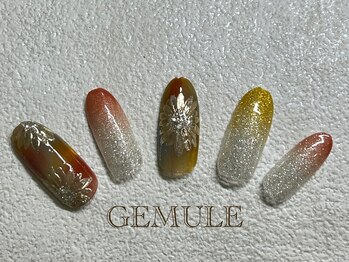 ネイルアンドアイラッシュ ジェムール 川越店(Nail&Eyelash GEMULE)/8月新作デザイン