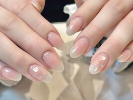 ハート×チークネイル(みな)
