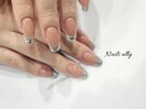シンプルベージュ×透明感×冬