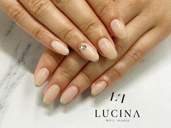 ネイルスタジオ ルキナ(LUCINA)/c-291 大人上品シンプルネイル
