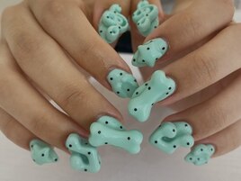 【Nana】塗りつぶしドットパーツ