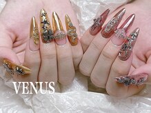 ヴィーナス(VENUS)/ワンホンネイル/韓国風/フレンチ