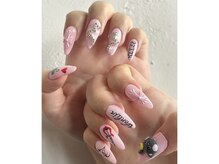 アトリエループ(atelier Loop by shiho)の雰囲気(繊細手描き、痛キャラはインスタ #loopアートb #アート150)