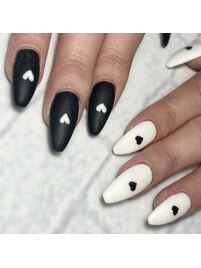 白黒マット　☆