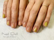 ネイルドール(Nail Doll)/ピスタチオ×ナチュラルカラー