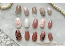 ピュアネイルアンドオンディーヌ/定額ミドルデザイン