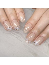 シンプルデザイン定額ネイル♪