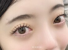 ビアンカ 田町店(Bianca)/まつ毛エクステ120本コース￥6800