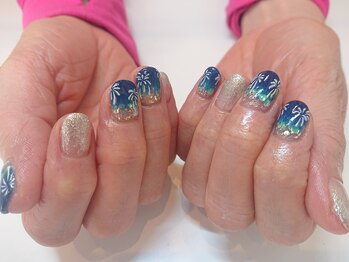 アールエム(Rm)/8月◎ネイル