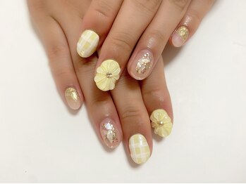 マシェリ(Ma cherie)/お花イエロー