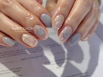 アルジャーノン リトリート(ALGERNON retreat)/くすみブルーネイル