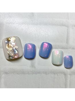 ライト ネイルズ ニシノミヤ(light nails NISHINOMIYA)/フットネイル☆