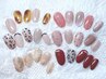 人気No.1☆【定額ネイル】サンプル多数ご用意あり◎持ち込みもOK◎アート◎