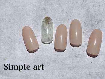 アール 桜木町店(R)/定額 涼しげマーブル