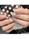フラワーニュアンスネイル