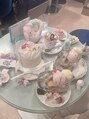 オリーブス バイ ネオリーブ(Olive's by neolive)&nbsp;かわいいカフェによくシルバニアを連れていきます/新宿/ネイル