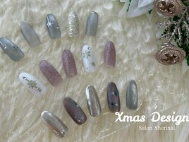 キレイめクリスマスデザイン☆