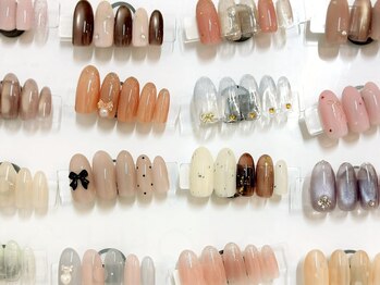 エルマネイル(ELMA nail)の写真/【オフ込の定額デザイン￥5500～】ワンホン/シンプル/オフィス/Y2K/個性派など様々なデザイン◎