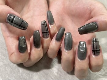 チェックネイル