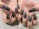 チェックネイル