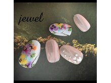 ネイルサロン ジュエル(Nail salon JEWEL)の雰囲気（ハンドジェル定額5900円からでサンプルもカラーも豊富♪）