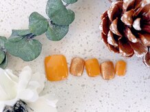 ネイルサロン&スクール ジーナ(GINA)/くすみワンカラー