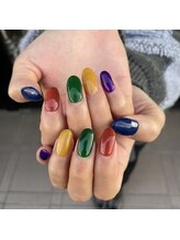 トータルサロン 白べぇーっ プラス/カラフルネイル☆