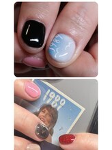 ペントハウス(Penthouse)/テイラースウィフト推しネイル