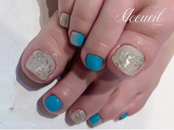 アクイユ 銀座店(ACCUEIL)/ボタニカルネイル