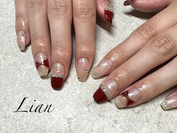 リアン 京都四条河原町店(Lian)/ボルドーネイル