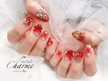 シャルム(Charme)/ちゅるんとクリスマスネイル