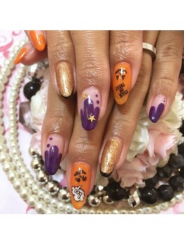 ネイル キセキ(Nail Kiseki)/ハロウィンネイル☆