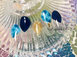 フレンチ、タイダイ柄、大人