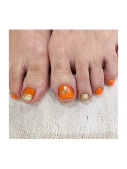 アリー ネイル スタジオ(Ary nail studio)/フットネイル持ち込みデザイン♪