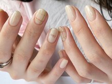 アイネイルズ 梅田店(I nails)/シンプル落書きネイル¥9700