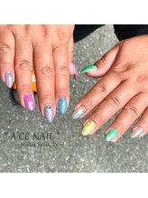 エースネイル(Ace nail)/フラッシュネイルでギラギラ
