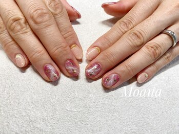 モアナ(Moana)/大理石ピンク