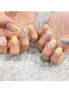 ぷっくりネイル