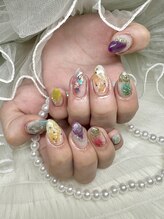 タムタムネイル 本厚木(Tam Tam Nail)/持ち込みデザイン