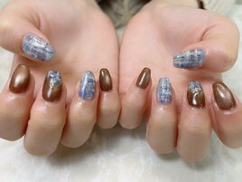 ツイードネイル