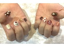 ガーデン ヘア&エステ&ネイル Garden/ガーリーペイントネイル