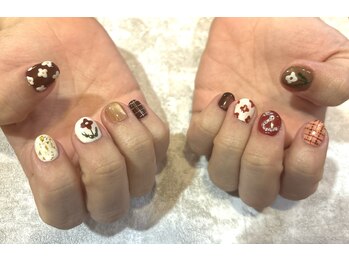 ガーデン ヘア&エステ&ネイル Garden/ガーリーペイントネイル