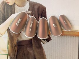 ブラウンミラーネイル