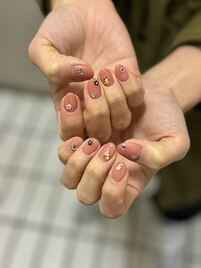 ホロフラワーネイル