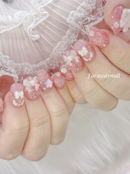 ファラウェイネイル(Faraway nail)/キラキラネイル☆