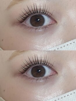 スロウ(THROW)の写真/【完全個室◎】持ちが良くしっかりカールをかけぱっちり明るい目元に♪あなたの理想の目元が実現します☆